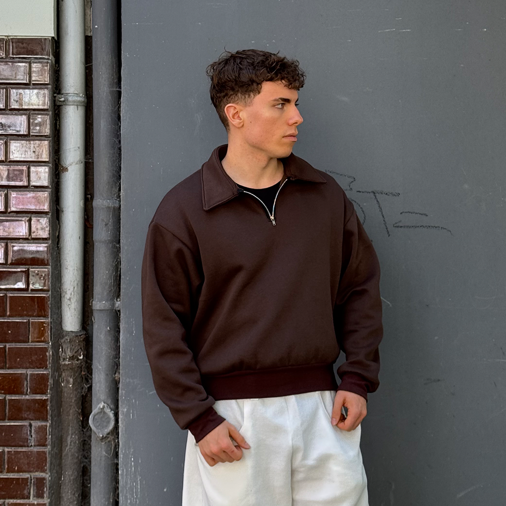 PDF Schnittmuster Half Zip Pullover XS-XL