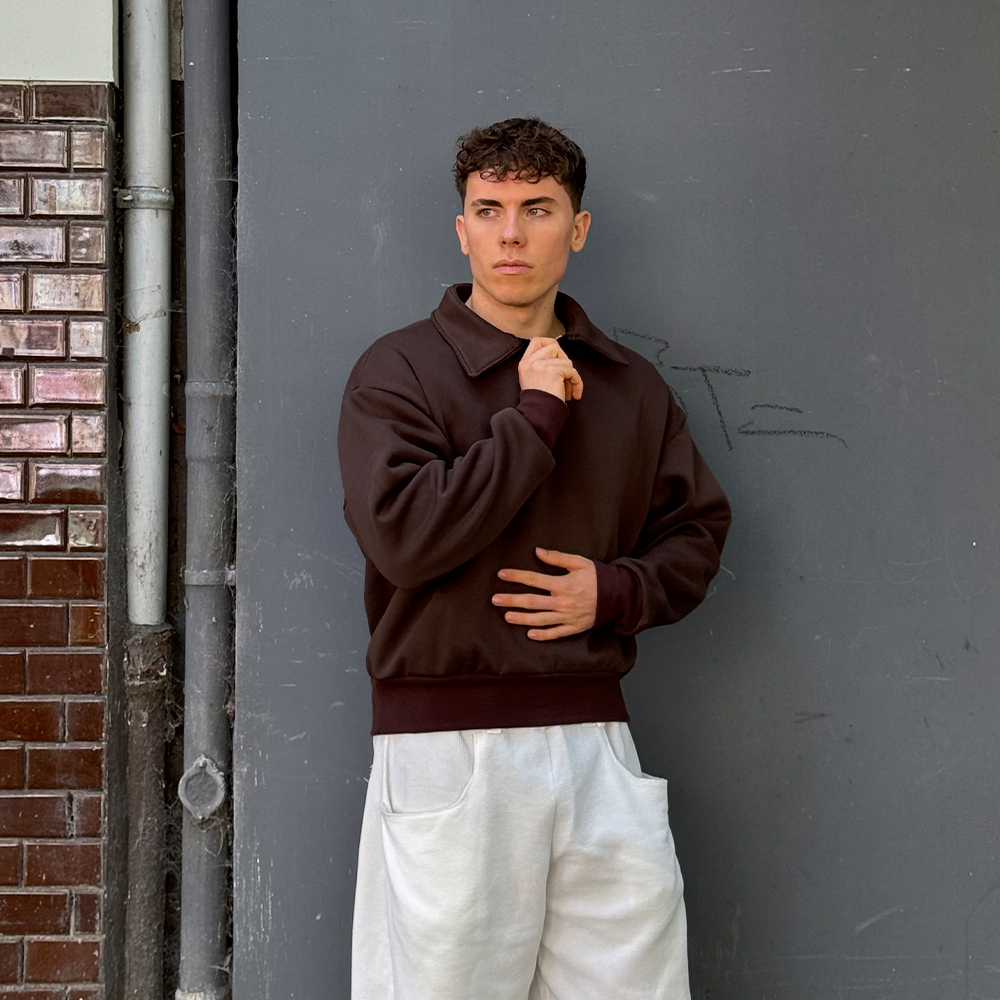 PDF Schnittmuster Half Zip Pullover XS-XL