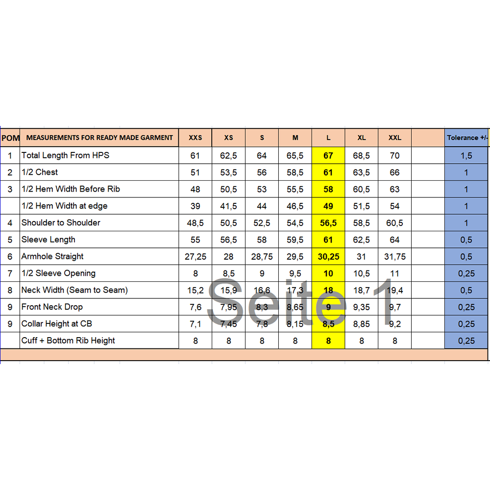 PDF Schnittmuster Half Zip Pullover XXS-2XL | A4, A0 & US-Letter