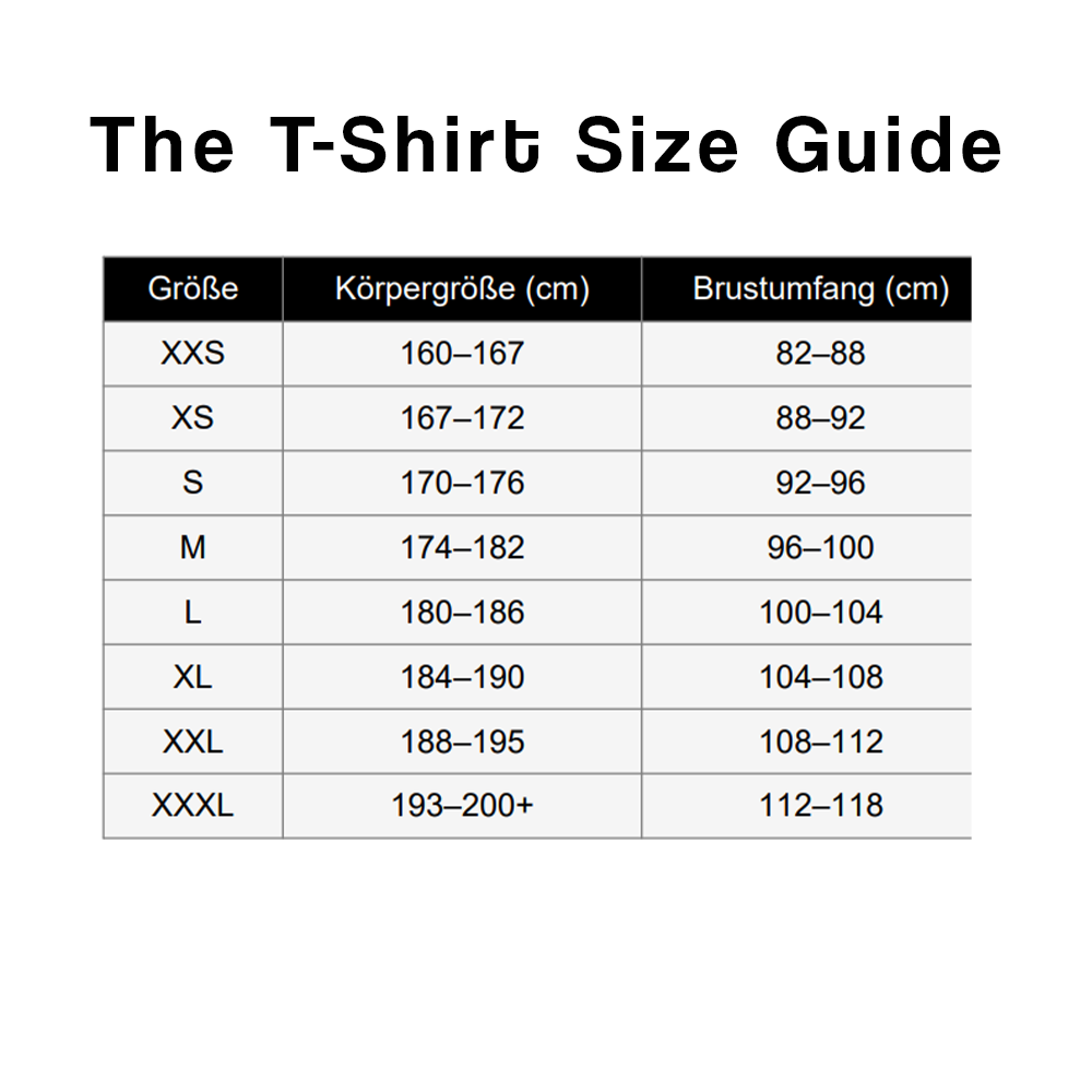 T-Shirt DIY Kit | 1m Premium Jersey Stoff & 0.1m Bündchenstoff & Schnittmuster XXS-3XL